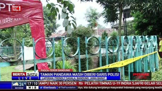Bom Panci, Polda Jabar Olah TKP Lanjutan di Taman Pandawa
