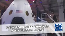Space X: Deux touristes envoyés autour de la lune fin 2018