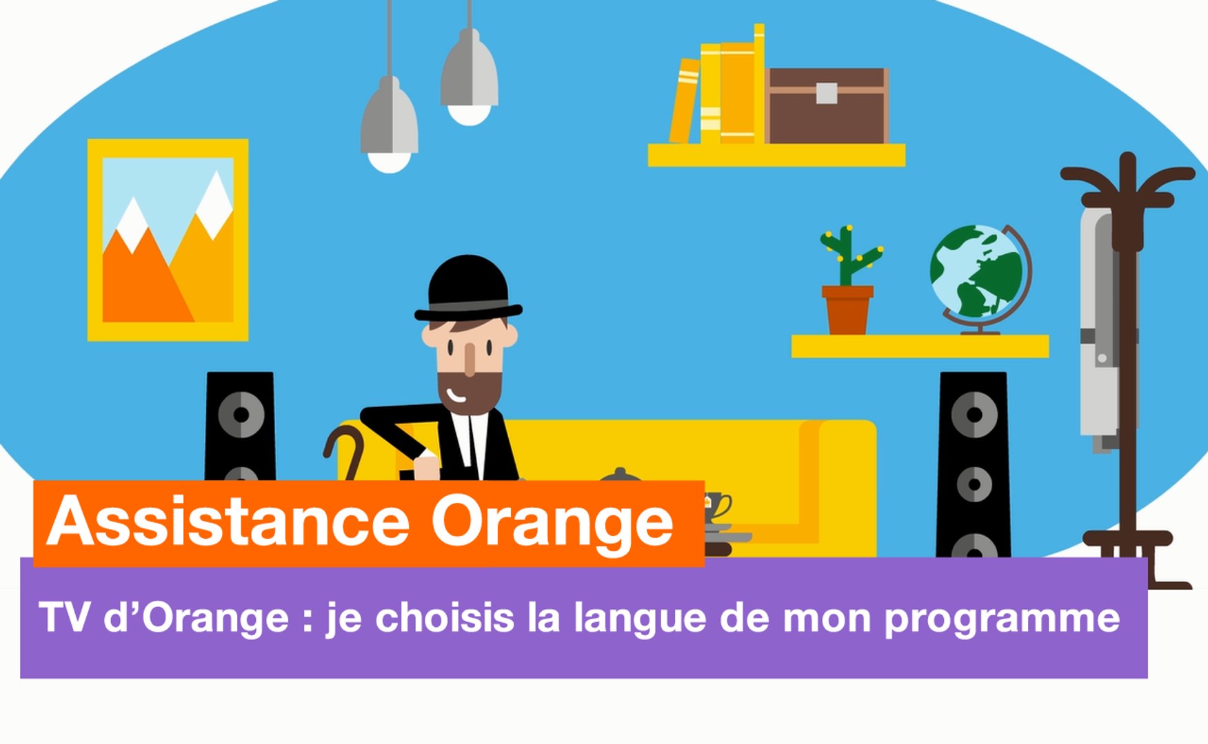 Assistance Orange - TV d'Orange : je choisis la langue de mon programme -  Vidéo Dailymotion