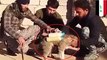 ISIS puppy bomb: Iraqi soldiers defuse explosives strapped to a puppy