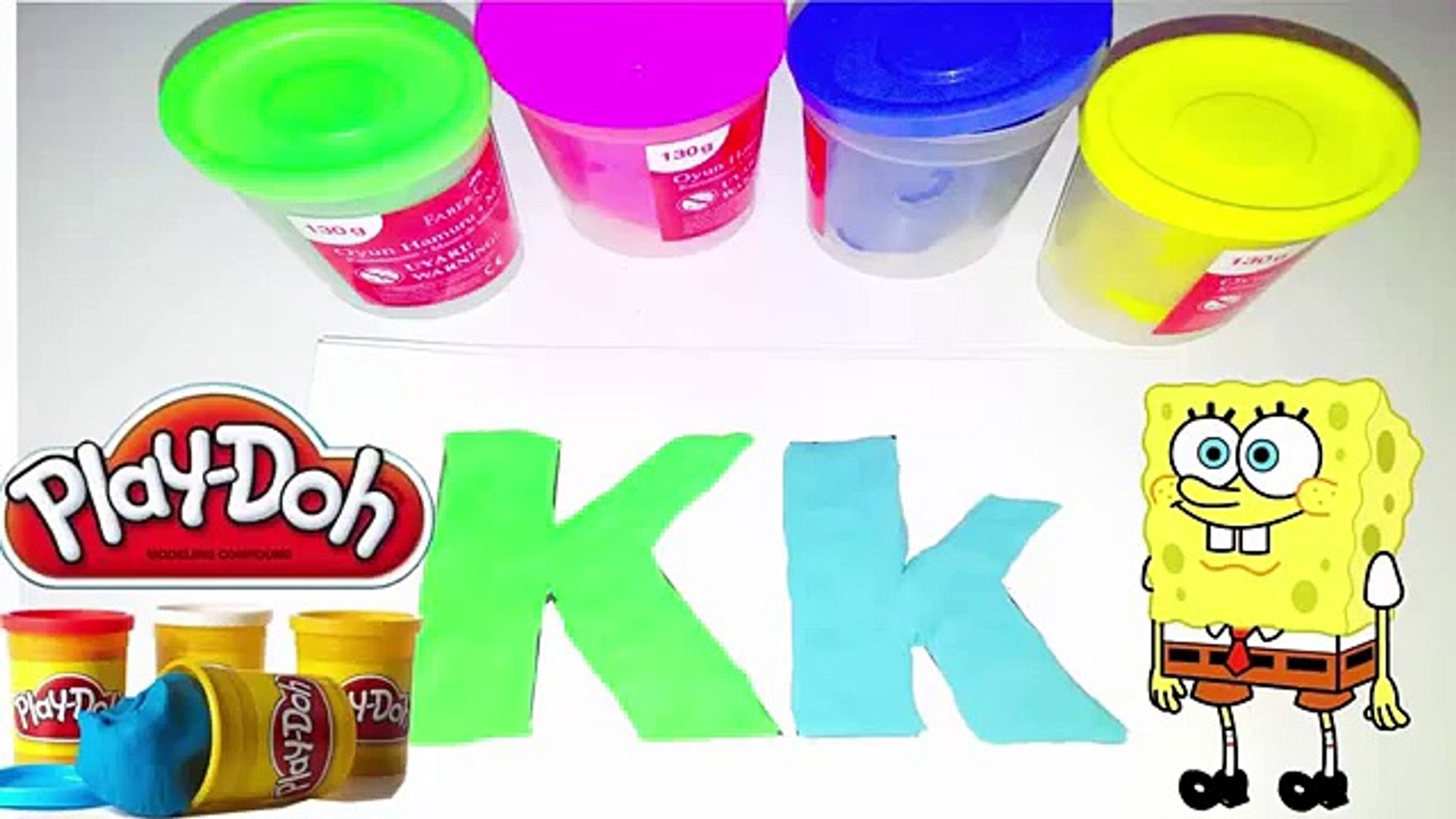 Learning ABC With Superheroes Stop Motion Animation Funny Educational Play Doh Movies