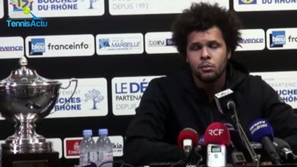 ATP - Open 13 Provence 2017 - Jo-Wilfried Tsonga : "3e à la race ? N°7 mondial, ça compte"