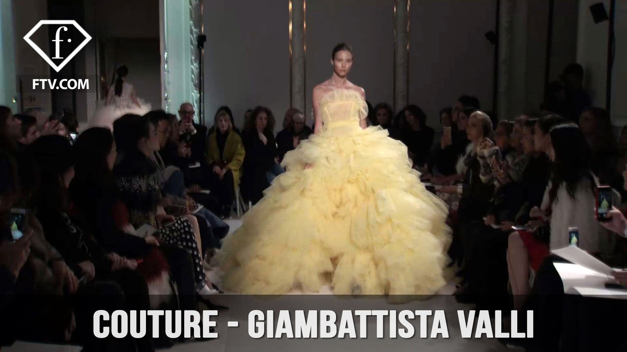 First Look Haute Couture S/S 17 Giambattista Valli | FTV.com