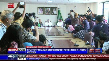 Pemerintah Arab Saudi Bangun 3 Sekolah di Indonesia