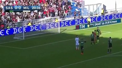 AC Milan vs Sassuolo 1-0 Goal & Highlights 26/02/2017 SERIE A