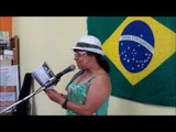 (1) Vilma de Fátima declamando no Café com Poesia - 88º Edição - 26-11-2016