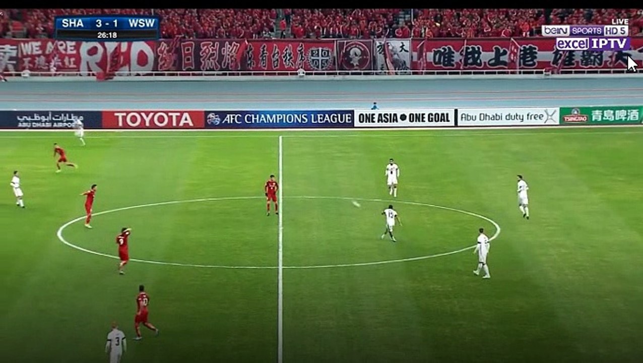 Cardoso Elkeson GOAL HD - Shanghai SIPG (Chn) 4-1 WS Wanderers (Aus) 28.02.2017 HD