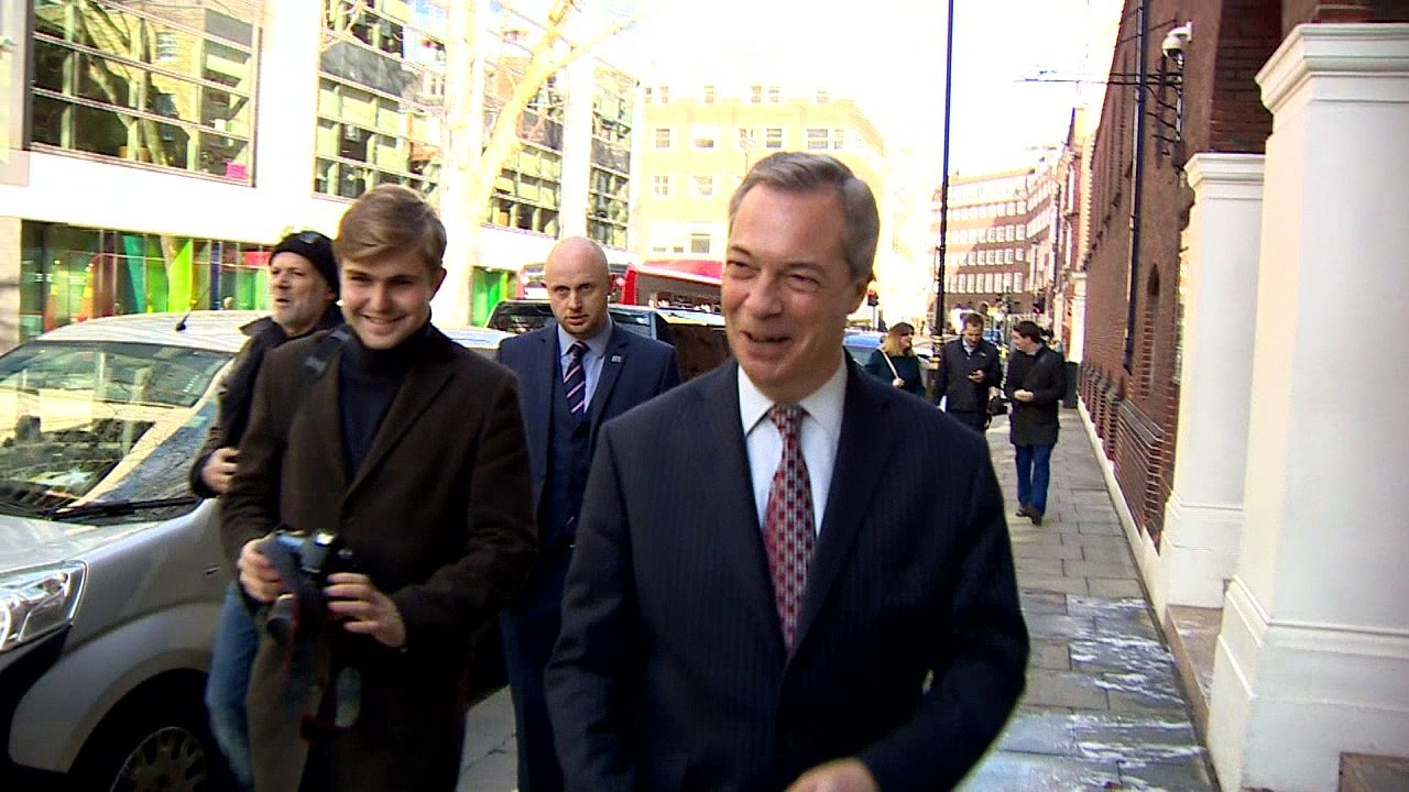 Farage on being undermined as Ukip leader