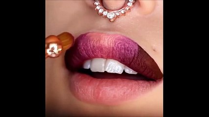 Lipstick Tutorial & Lip Art Compilation! Best Makeup Ideas