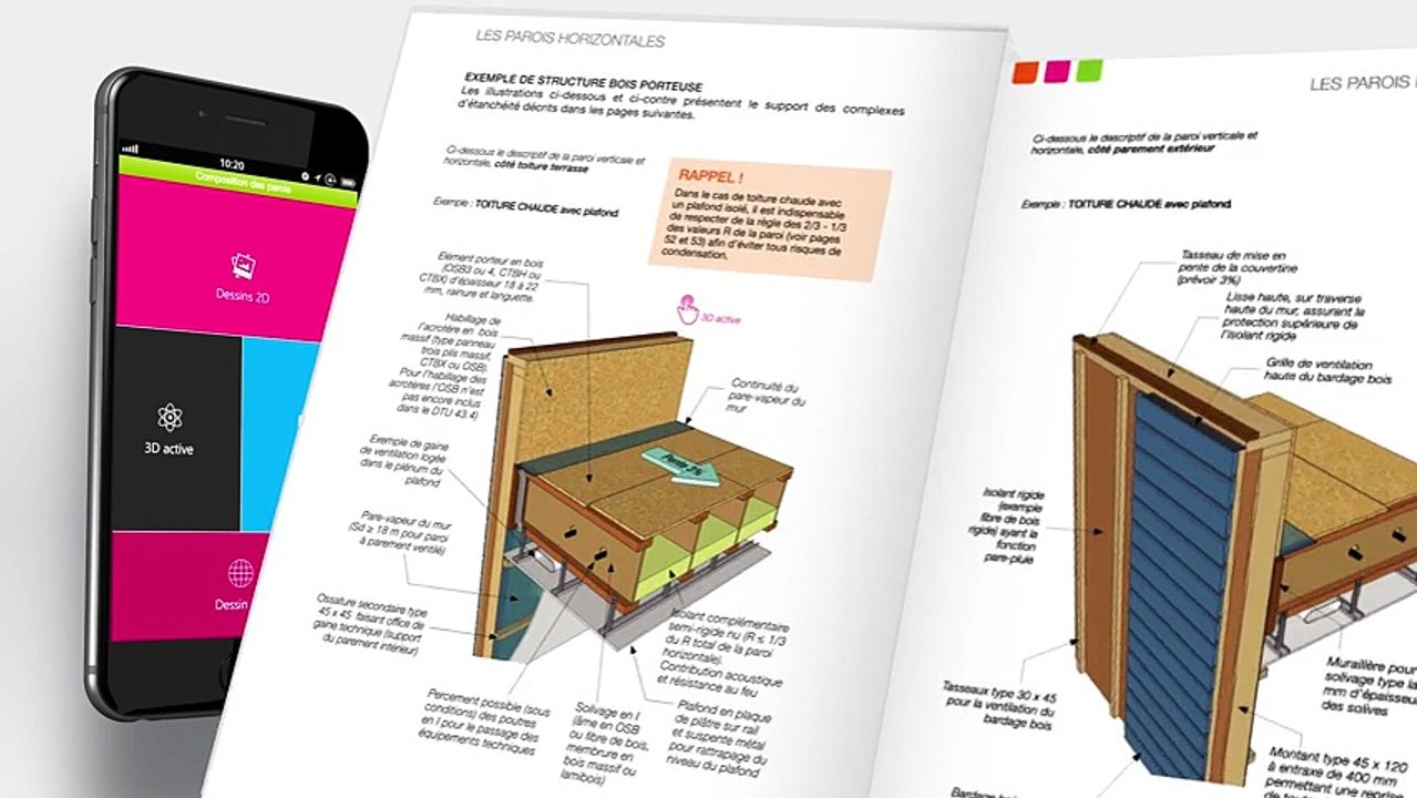 WEB APP : une information dynamique pour les chantiers de toitures terrasses