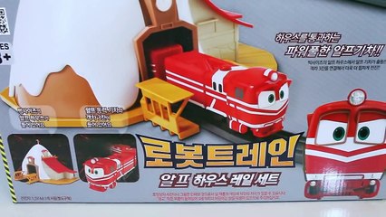 로봇트레인 알프 기차 레일 토마스와 친구들 폴리 타요 뽀로로 장난감 Robot Train thomas and friends Toy YouTube