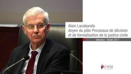 Rencontre avec Alain Lacabarats, doyen des enseignements de l’ENM