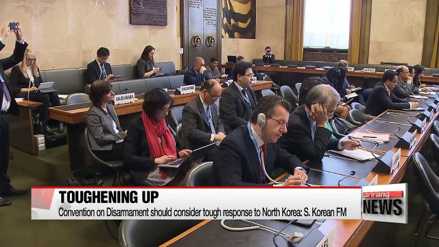 N. Korea's chemical weapons pose danger to global security: S. Korean foreign minister