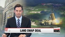 S. Korea's defense ministry and Lotte Group ink THAAD land swap deal
