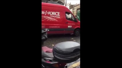 Transport for London employee's epic driving fail
