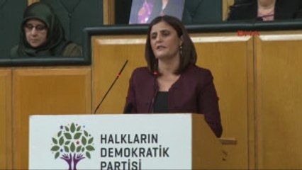 Descargar video: Hdp Ağrı Milletvekili Dirayet Taşdemir, Grup Toplantısında Konuştu 3