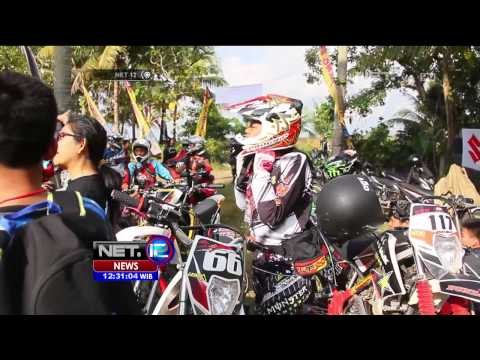 Gunakan Motor Trail, Perempuan Usia 49 Tahun Taklukan Jalur Ekstrim - NET12
