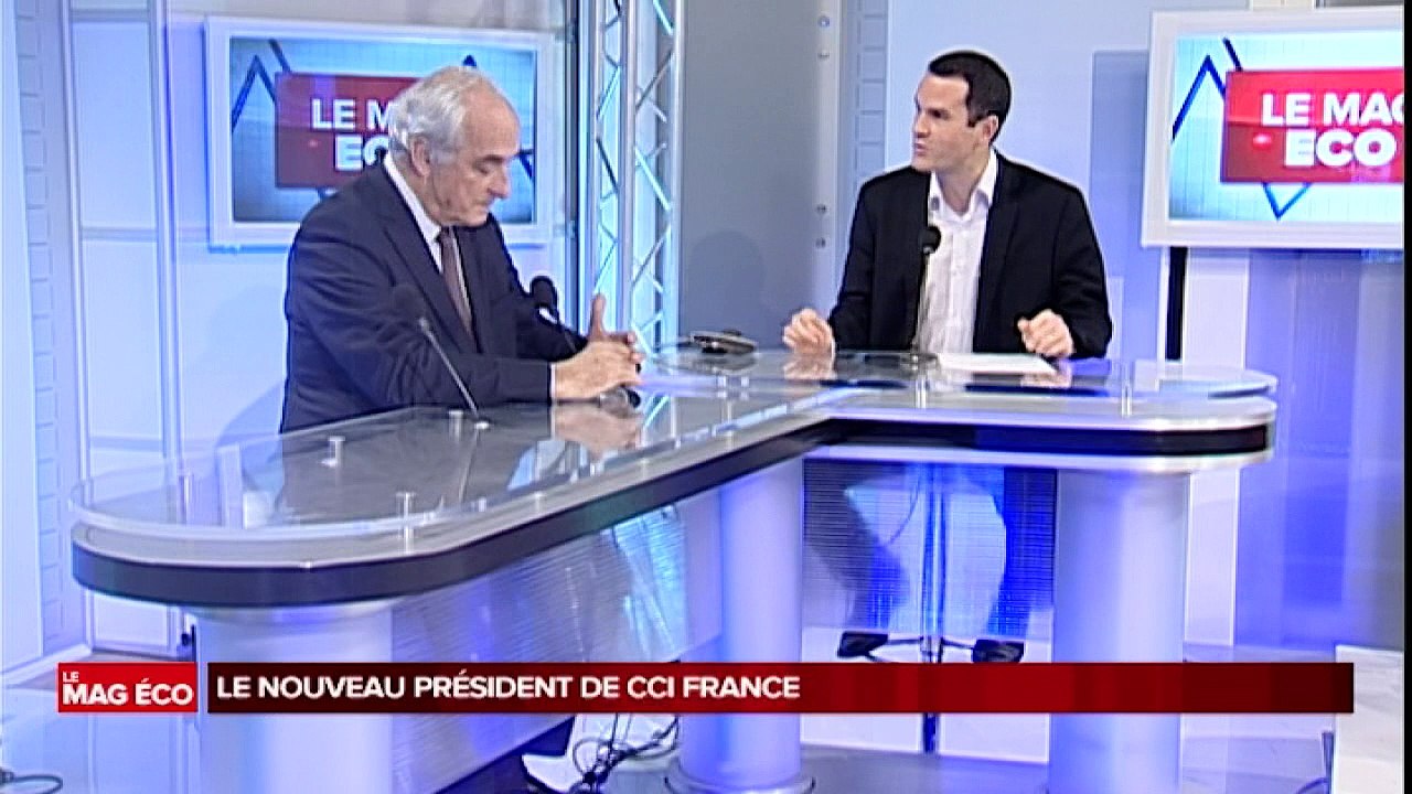Le mag Eco avec Pierre Goguet, président de la CCI France