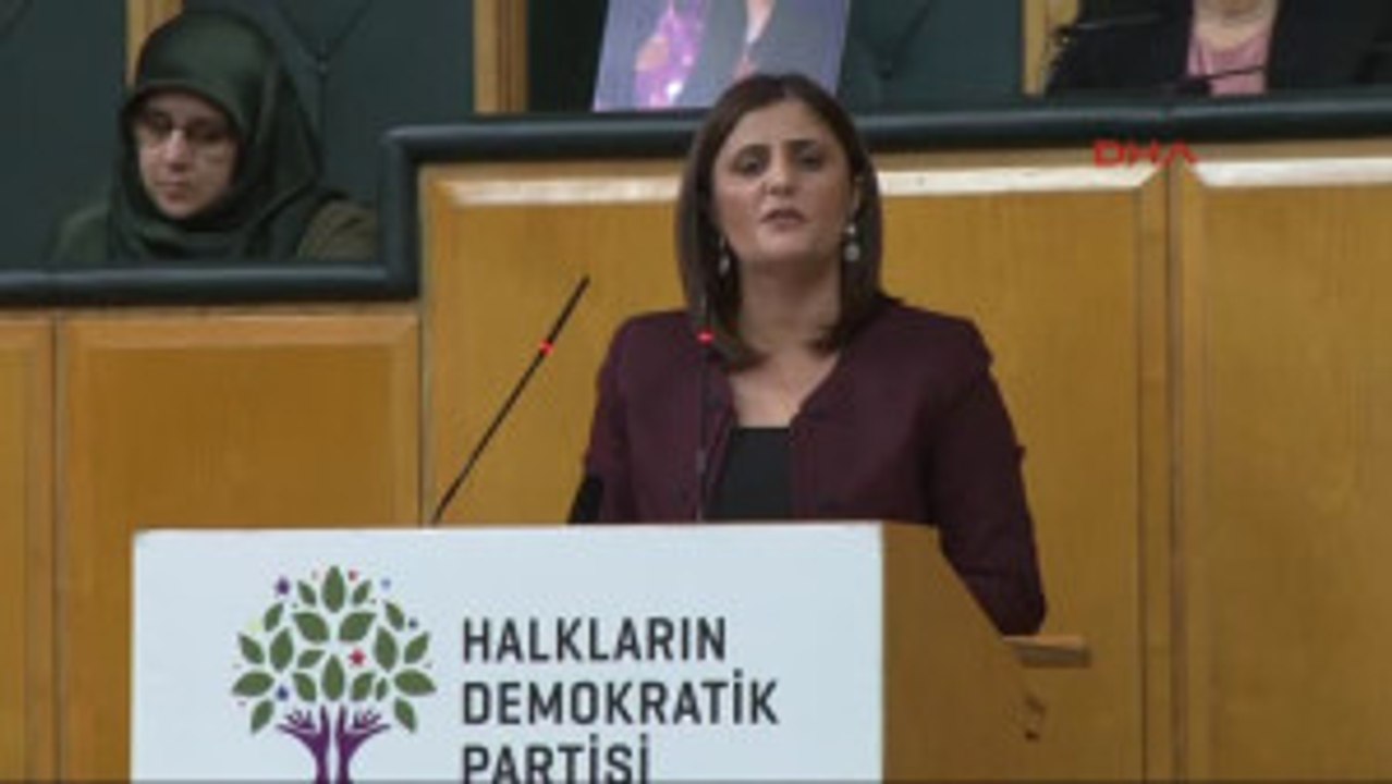 Hdp Ağrı Milletvekili Dirayet Taşdemir, Grup Toplantısında Konuştu 4