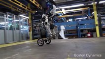 Handle, l'étonnant robot à deux roues