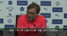 Klopp tries to end Liverpool loss questions... it doesn't work