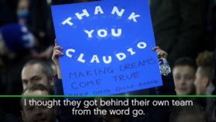 Leicester players appreciate fans' Ranieri tribute