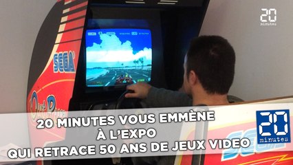 20 Minutes vous emmène à l'expo qui retrace 50 ans de jeux vidéo