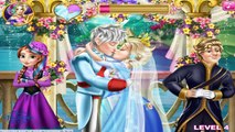 Frozen Elsa and Jack Frost Disney Princess Elsa Wedding Kiss Games for Kids HD
