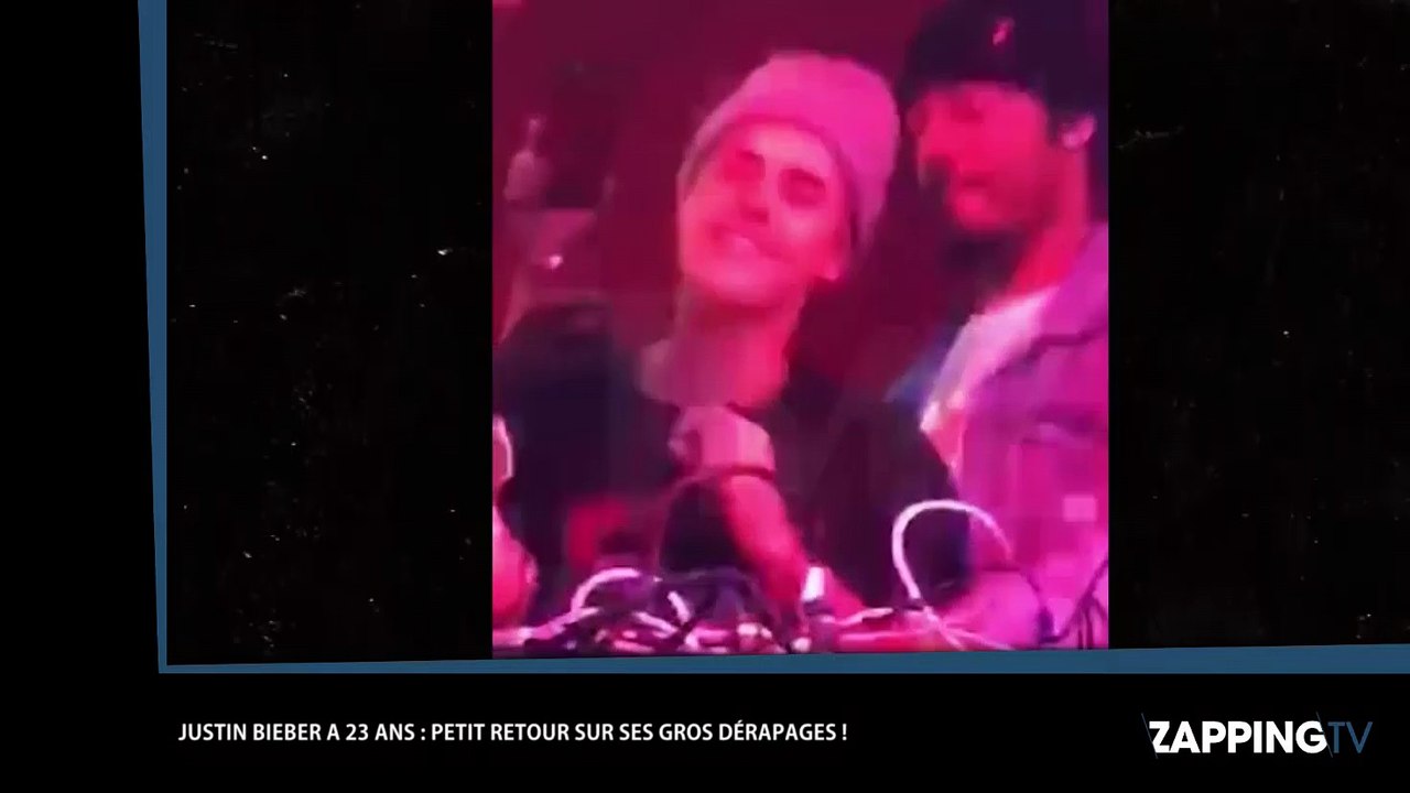 Justin Bieber a 23 ans : retour sur ses plus gros dérapages (vidéo)