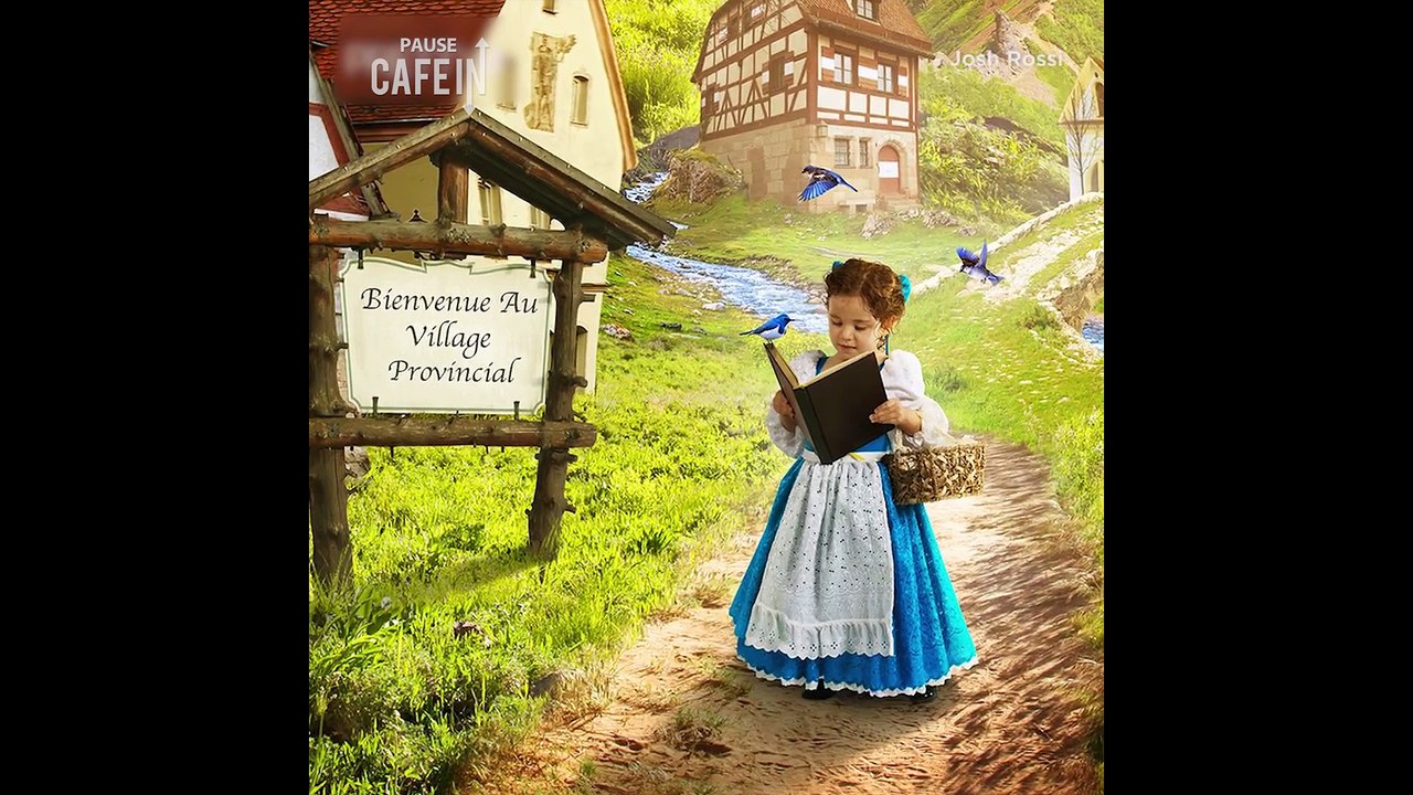 Ce photographe réalise un shooting photo « La Belle et la Bête » pour sa fille : un joli cadeau