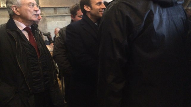 Emmanuel Macron en Mayenne
