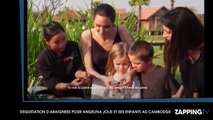 Angelina Jolie et ses enfants dégustent des araignées et autres gros insectes du Cambodge