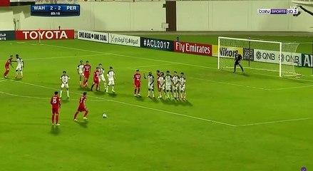 Mehdi Taremi Goal HD - 	 Al Wahda (Uae)	2-3	Persepolis (Irn) 28.02.2017