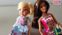 BARBIE GIRL DOLLS, Fashion Selfie VS FORTUNE DAYS, Cinderella Doll - Collection Toys Video