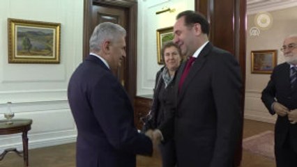 Başbakan Yıldırım, Sırbistan Başbakan Yardımcısı Ljajic'i Kabul Etti
