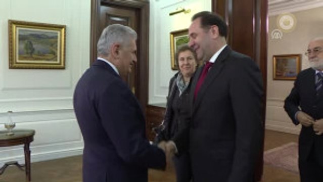 Başbakan Yıldırım, Sırbistan Başbakan Yardımcısı Ljajic'i Kabul Etti