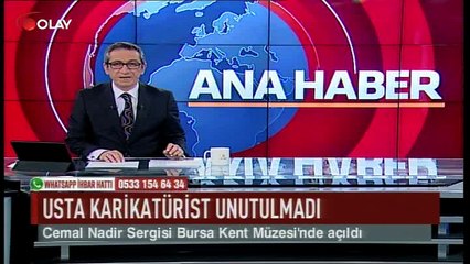 Usta karikatürist unutulmadı (Haber 28 02 2017)