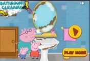 Peppa Pig - Peppa esta lavando o banheiro