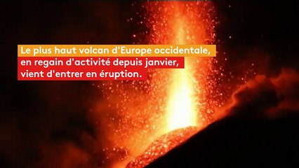 Italie : l'Etna entre en éruption pour la première fois de l'année