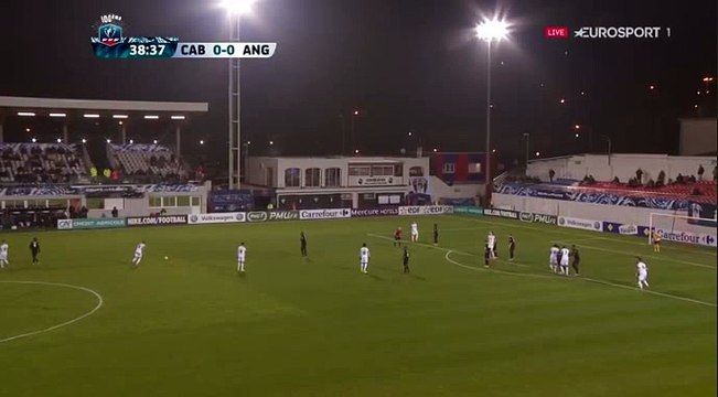 Famara Diedhiou GOAL HD - CA Bastia 0-1 Angers 28.02.201