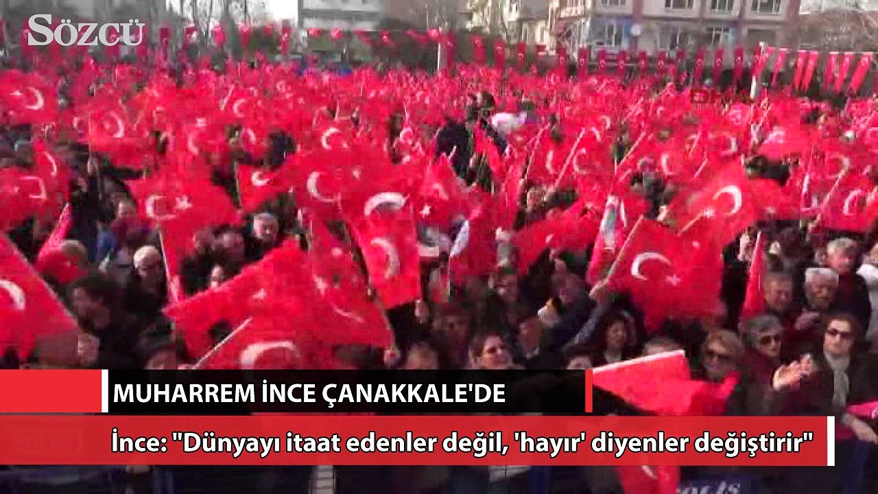 ‘Dünyayı itaat edenler değil, ‘Hayır’ diyenler değiştirir’