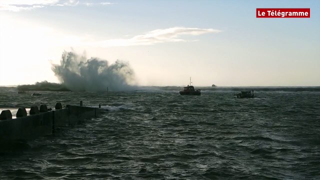 Plouescat (29). Coup de tabac sur Porsguen