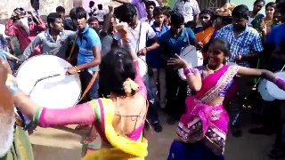 Tamil village kuthu dance in collage Girls ....