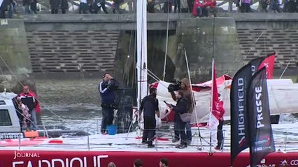 Alan Roura termine 12e du Vendée Globe