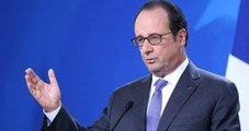 Hollande'ın Konuşması Sırasında Keskin Nişancının Silahı Ateş Aldı!