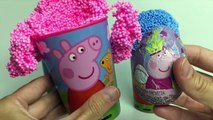 Peppa Pig Surprise Eggs Peppa Pig Ice Creams Disney Princess Minnie Mouse Spider-Man Eggs