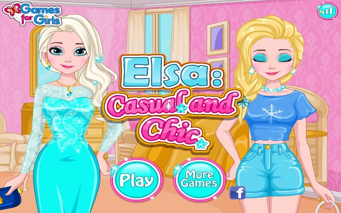 Elsa Casual and Chic - Disney Princess Dress Up Game For Girls