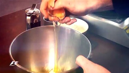 How long does it take an #F1 chef to make a pancake on #PancakeDay?