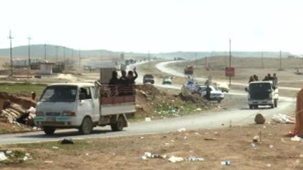 Musul'un Batı Yakasından Sivillerin Tahliyesi Devam Ediyor (2)