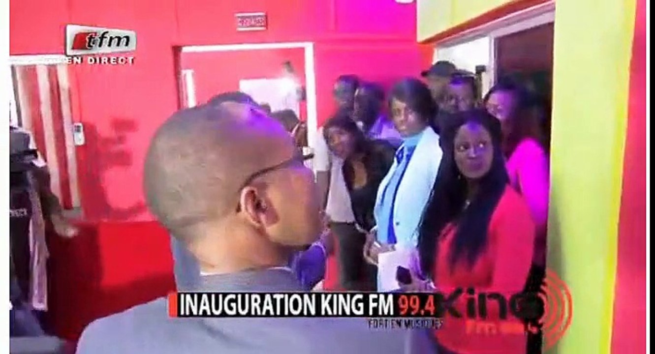 Boub's à l'inauguration de King Fm